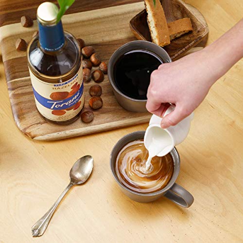 Torani Puremade Syrup, Zero Sugar Hazelnut Flavor, Glass Bottle,