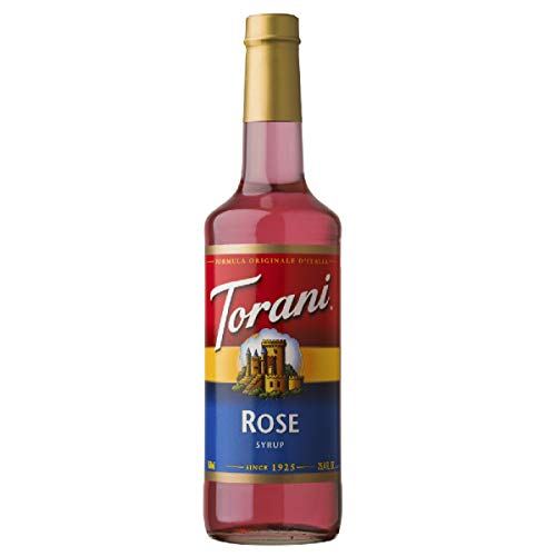 Torani Rose Syrup, 750 Ml Bottle
