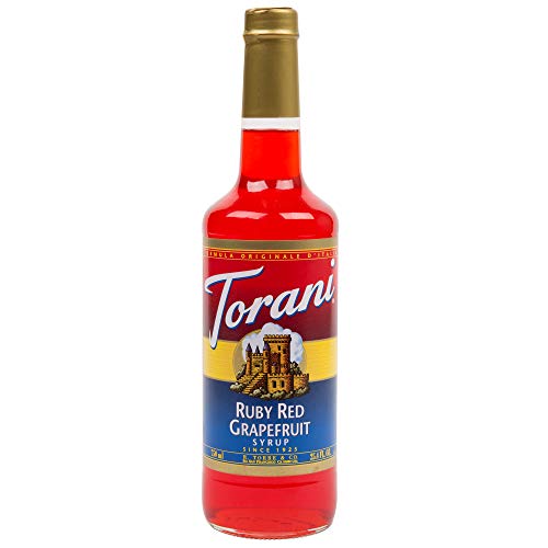 Torani Ruby Red Grapefruit Syrup, 25.4 Fl. Oz., 750 Ml
