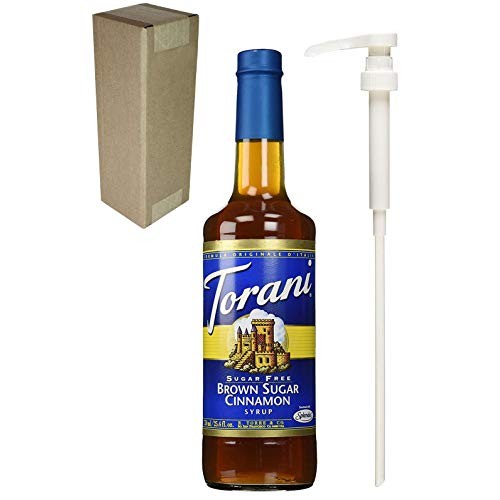 Torani Sugar Free Brown Sugar Cinnamon Flavoring Syrup, 750Ml 2