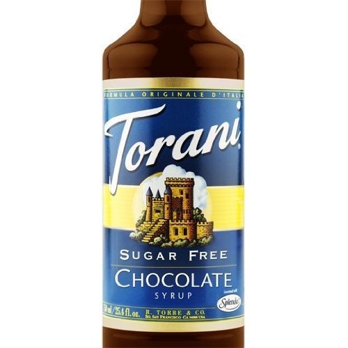Torani Sugar Free Chocolate Syrup 3 Bottles Of 750 Ml