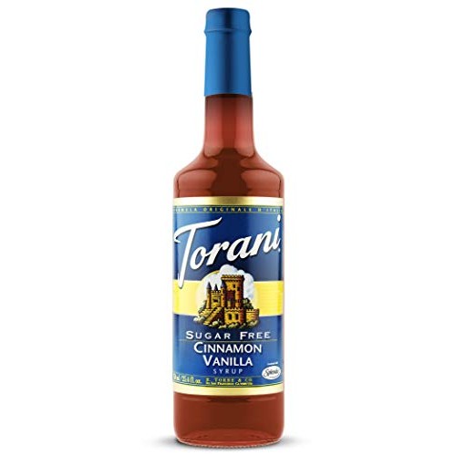Torani Sugar Free Cinnamon Vanilla Syrup W/ Splenda, 750 Ml