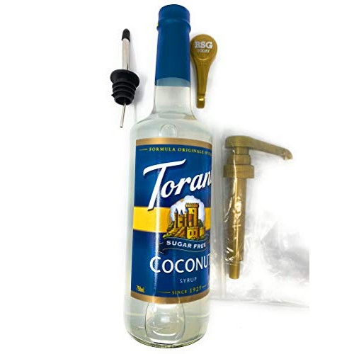 Torani Sugar Free Coconut Syrup And Syrup Pump