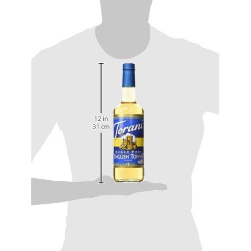Torani Sugar Free English Toffee 750 Ml
