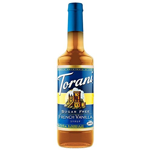 Torani Sugar Free French Vanilla Flavoring Syrup, 750Ml 25.4 Fl