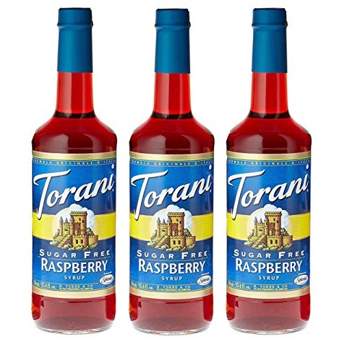 Torani Sugar Free Raspberry 750 Ml Pack Of Three