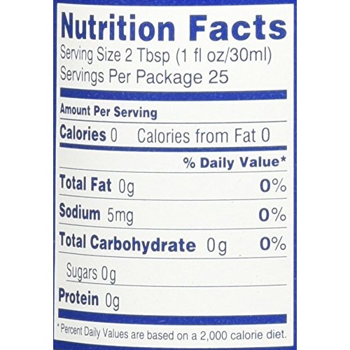 Torani Sugar Free Sweetener Syrup, 750 Ml