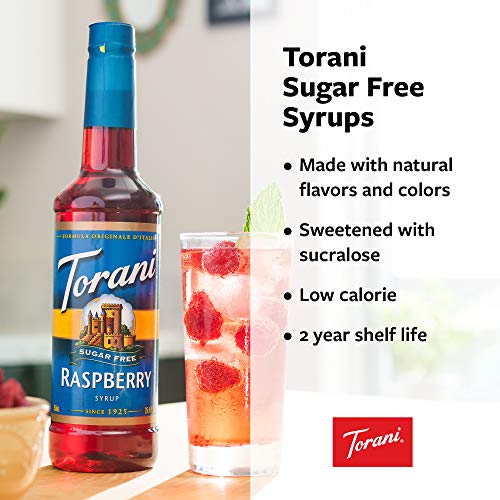 Torani Sugar Free Syrup, Coffeehouse Variety Pack, 4 12.7 Ounce