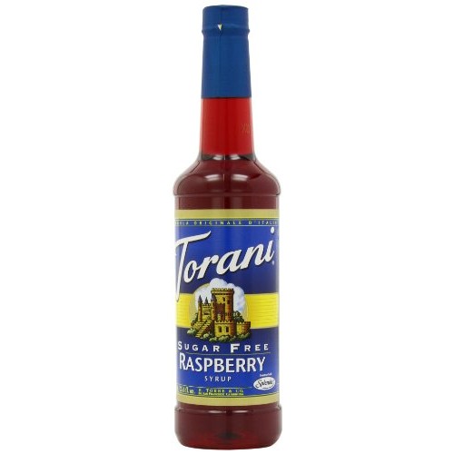 Torani Sugar-Free Syrup, Raspberry, 25.4-Ounce Bottles Pack Of 3