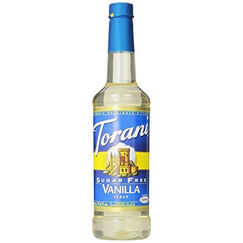 Torani Sugar Free Syrup, Vanilla, 25.4 Ounce