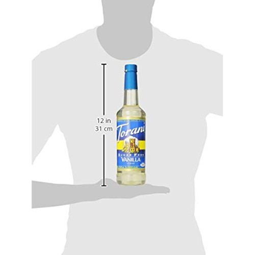 Torani Sugar Free Syrup, Vanilla, 25.4 Ounces