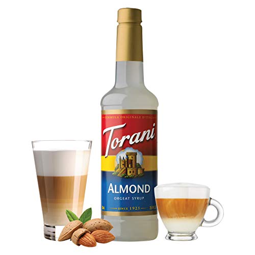 Torani Syrup, Almond, 25.4 Ounces Pack Of 4