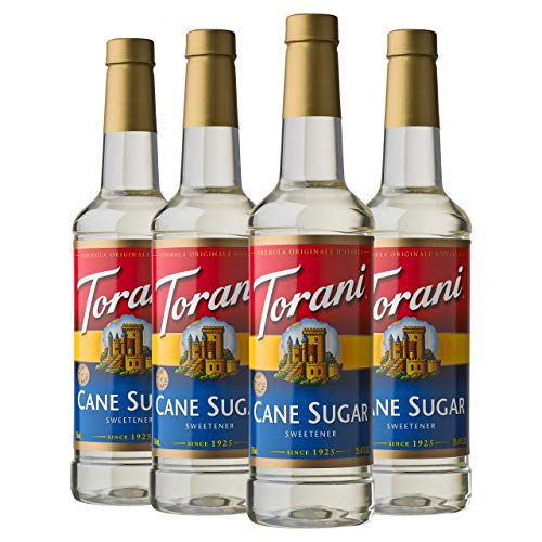 Torani Syrup, Cane Sugar Sweetener, 25.4 Ounces Pack Of 4