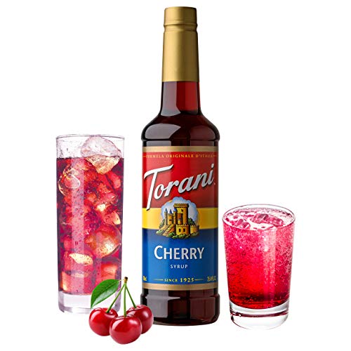 Torani Syrup, Cherry, 25.4 Ounce Pack Of 4