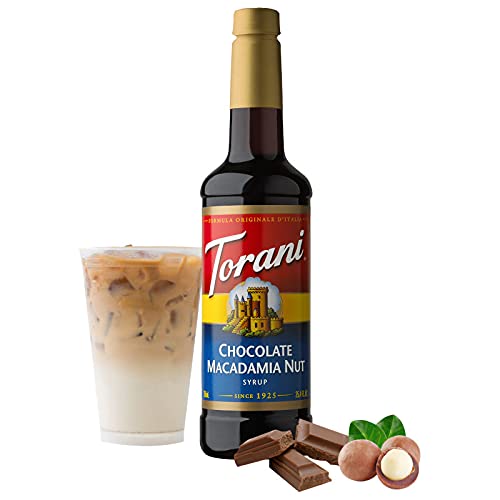 Torani Syrup, Chocolate Macadamia Nut, 25.4 Ounces Pack of 1