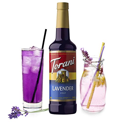 Torani Syrup, Lavender, 25.4 Ounces Pack Of 4