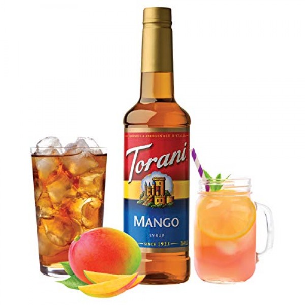 Torani Syrup, Mango, 25.4 Ounce Pack Of 4