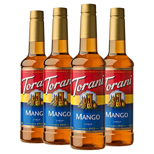Torani Syrup, Mango, 25.4 Ounce Pack Of 4