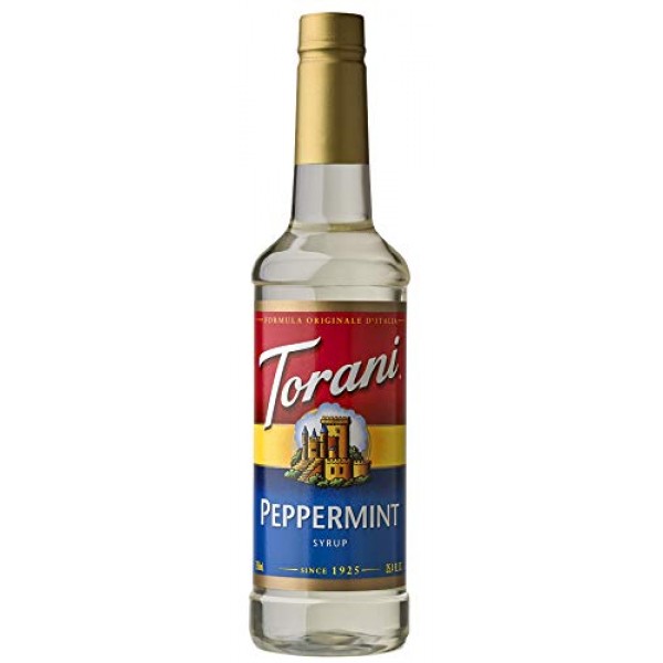 Torani Syrup, Peppermint, 25.4 Ounce Pack Of 1