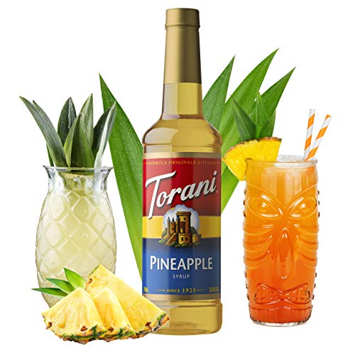 Torani Syrup, Pineapple, 25.4 Ounces Pack Of 4 Torani Syrup, Pineapple, 25.4 Ounces Pack Of 4