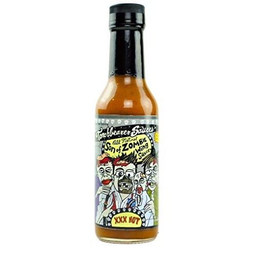 Torchbearer Sauces Hot Sauce Bundle Set, 5 Oz Each: Zombie Apoca