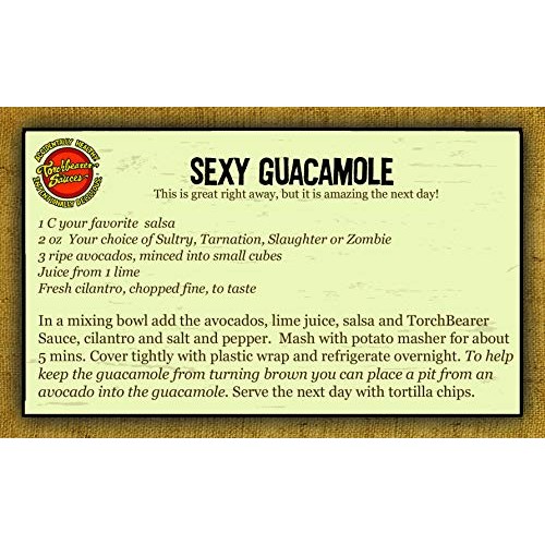 Zombie Apocalypse Ghost Chili Hot Sauce, 5 Ounces - All Natural,