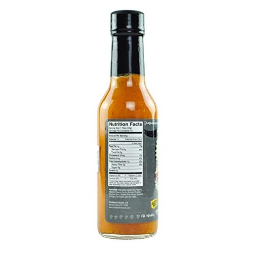 Zombie Apocalypse Ghost Chili Hot Sauce, 5 Ounces - All Natural,