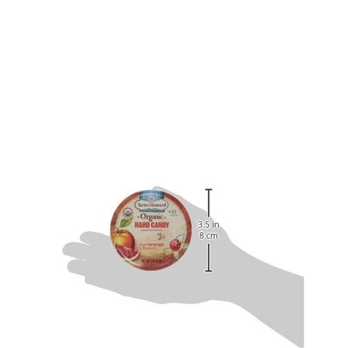 Organic Hard Candy Blood Orange And Honey 2 Ounces Case Of 8