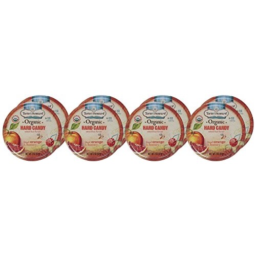 Organic Hard Candy Blood Orange And Honey 2 Ounces Case Of 8