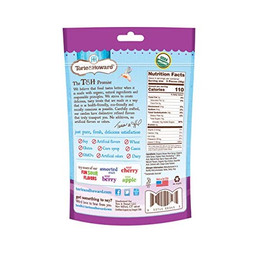 Torie And Howard Chewie Fruities, Sour Berry, 4 Ounce