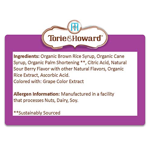 Torie And Howard Chewie Fruities, Sour Berry, 4 Ounce