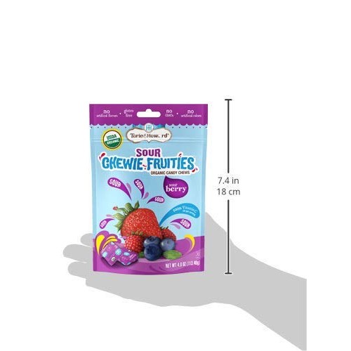 Torie And Howard Chewie Fruities, Sour Berry, 4 Ounce