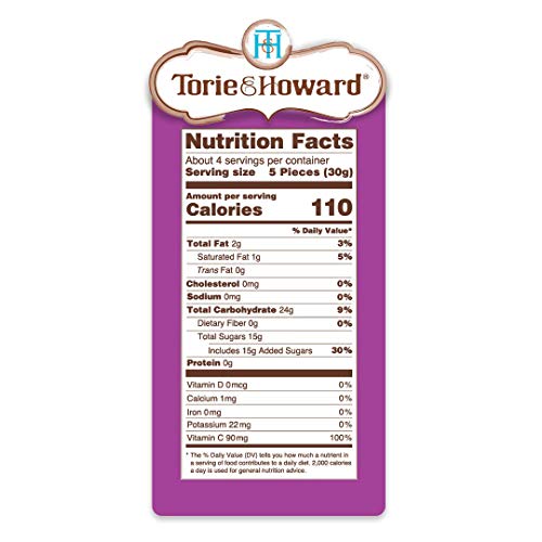 Torie And Howard Chewie Fruities, Sour Berry, 4 Ounce