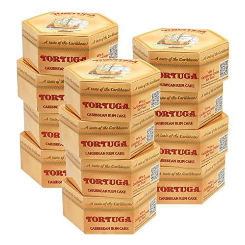 Tortuga Caribbean Rum Cake Economy Case Pack 4 Oz Box Pack Of