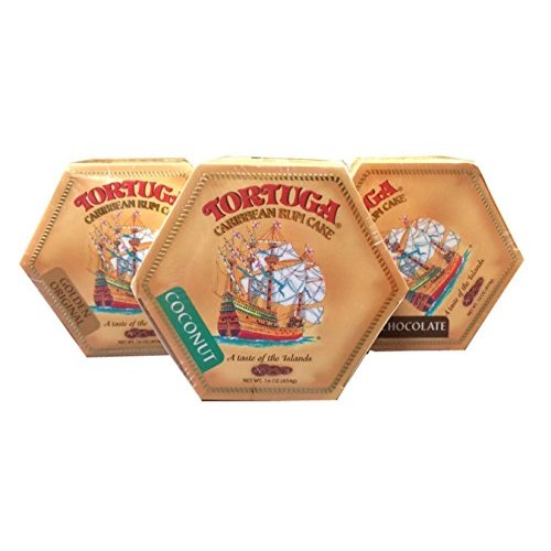 Tortuga Caribbean Rum Cake Assortment - Original, Chocolate &Amp; Co