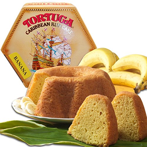 Tortuga Caribbean Banana Rum Cake - 16 Oz Rum Cake - The Perfect