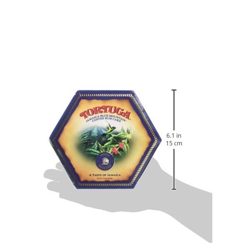 Tortuga Caribbean Blue Mountain Rum Cake - 16 Oz Rum Cake - The