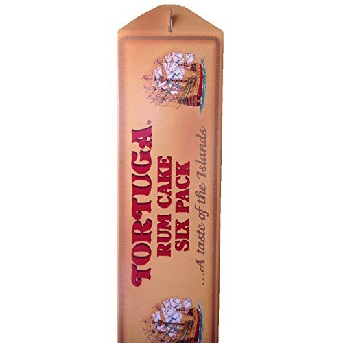 Tortuga Caribbean Cake 4 Oz, 6 Ct