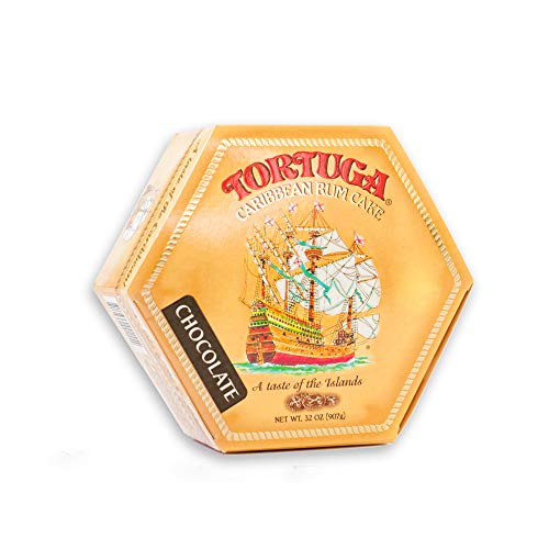 Tortuga Caribbean Chocolate Rum Cake - 16 Oz Rum Cake - The Perf