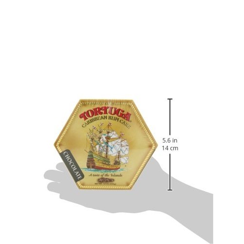 Tortuga Caribbean Chocolate Rum Cake - 16 Oz Rum Cake - The Perf