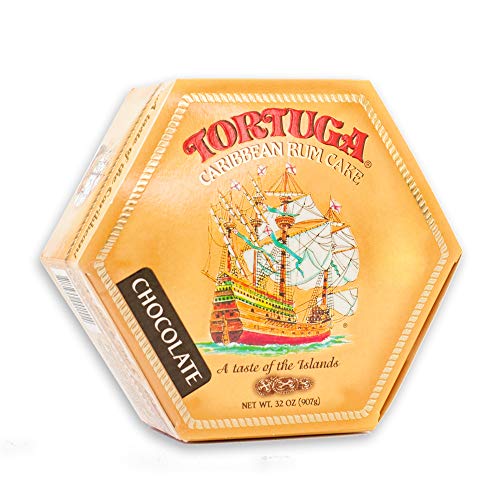 Tortuga Caribbean Chocolate Rum Cake - 32 Oz Rum Cake - The Perf