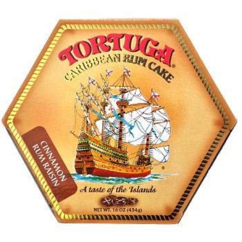 Tortuga Caribbean Cinnamon Raisin Rum Cake - 16 Oz Rum Cake 2 Pa
