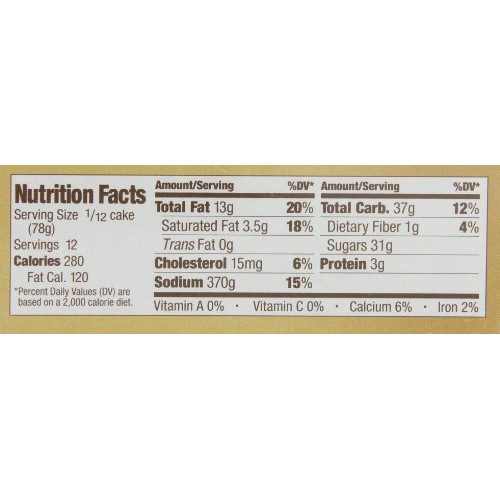 Tortuga Caribbean Original Rum Cake With Walnuts - 32 Oz Rum Cak