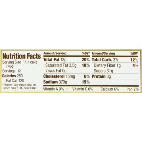 Tortuga Caribbean Rum Cake, Key Lime, Net Weight .32 Ounce907 G