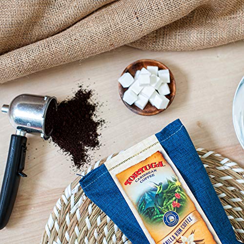 Tortuga Caribbean Rum Cream Flavored Coffee- Roasted And Ground