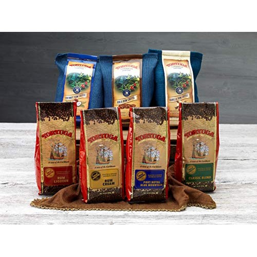 Tortuga Caribbean Rum Cream Flavored Coffee- Roasted And Ground