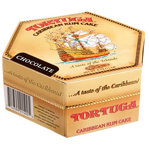 Tortuga Caribbean Six-Pack Mix, 4-Ounce Cake Pack Of 6 Gift P
