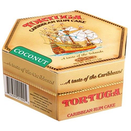 Tortuga Caribbean Six-Pack Mix, 4-Ounce Cake Pack Of 6 Gift P