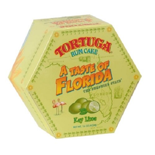 Tortuga Caribbean Taste Of Florida Key Lime Rum Cake - 4 Oz Rum