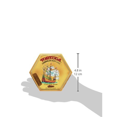 Tortuga Original Caribbean Rum Cake, 4-Ounce Cake With Walnuts F